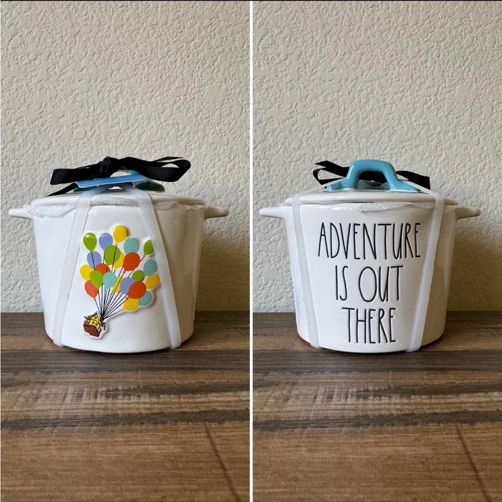 Rae Dunn Disney Pixar ADVENTURE IS OUT THERE covered mini baking dish BRAND NEW!
